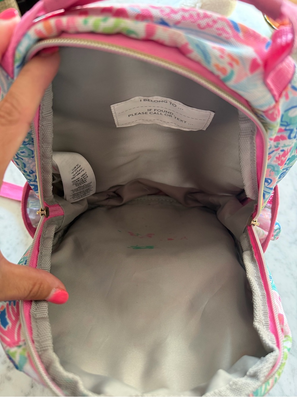 Pottery Barn Kids Lilly Pulitzer Backpack Mini Size - Picture 8 of 11